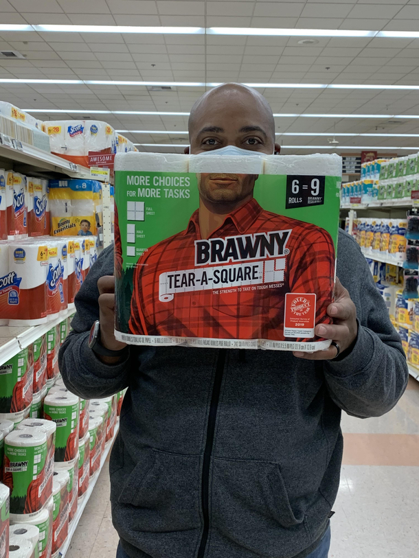 The New face of Brawny