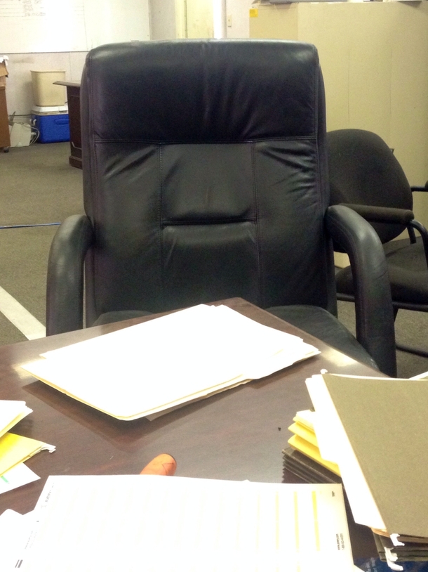The new guy at work has been staring at me all day -_-