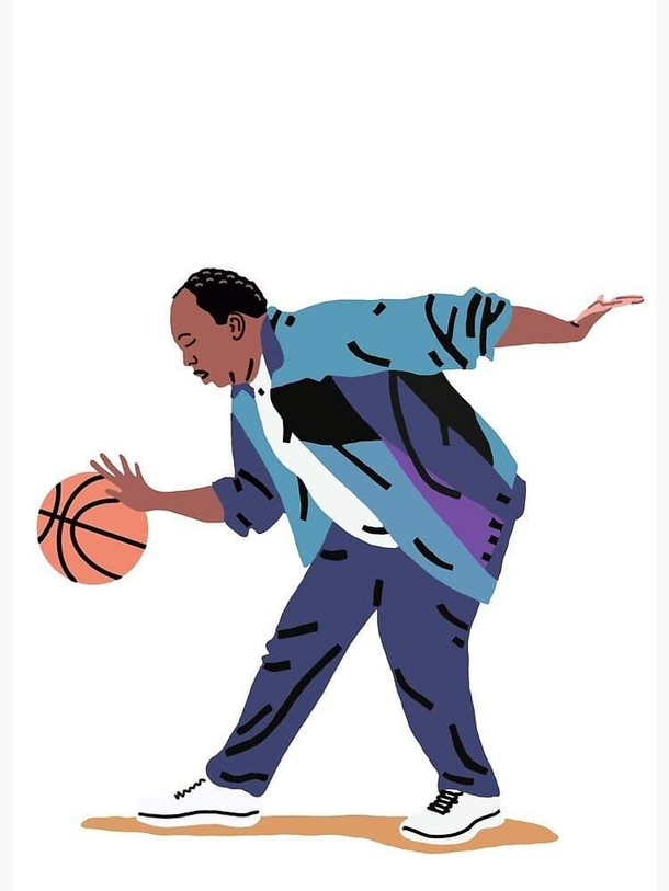 The new logo of the NBA