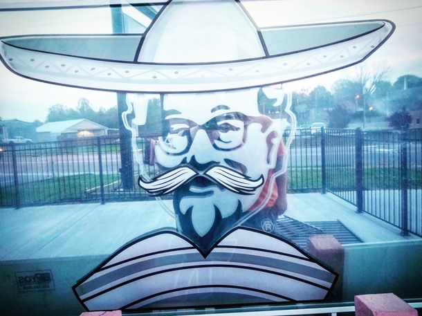 The new Mexican restaurant in my town used to be a KFC