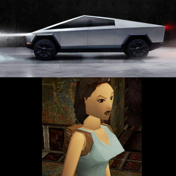 The new Tesla looks like Lara Croft Tomb Raider