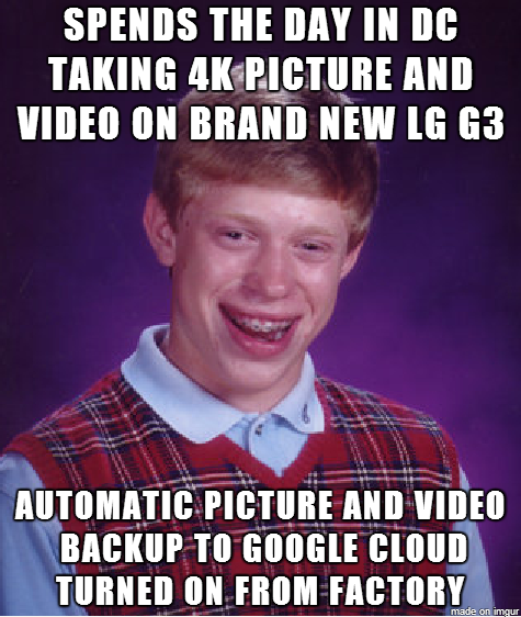 The next bill will not be fun with a cap of GB