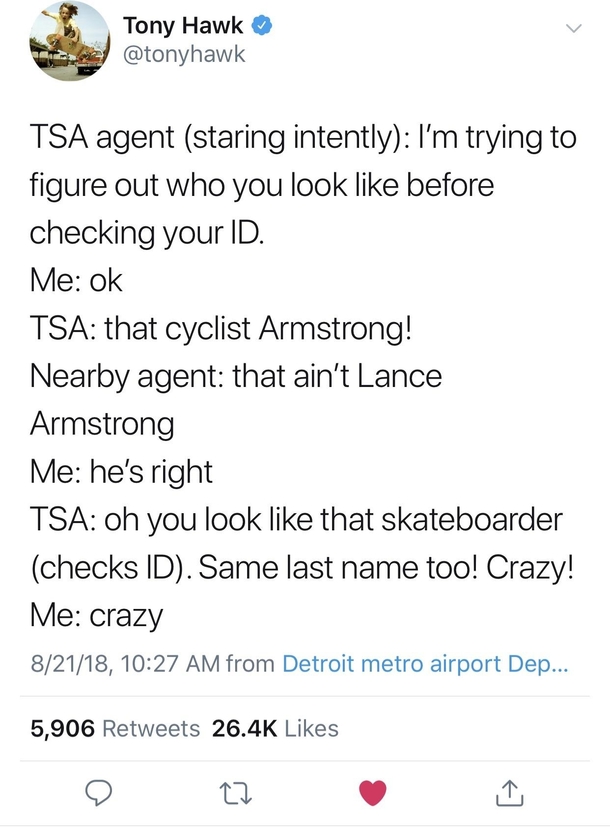 The next installment of Tony Hawk and TSA Locked in Eternal Battle