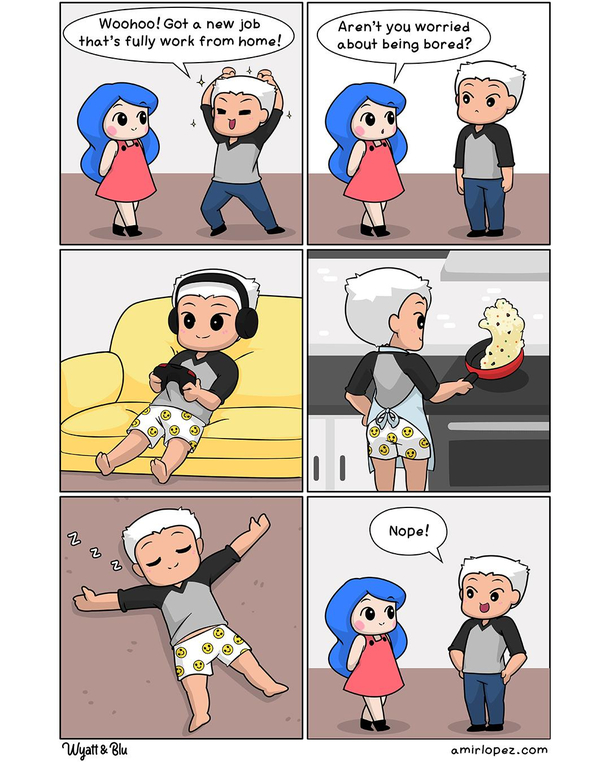 The no-pants life
