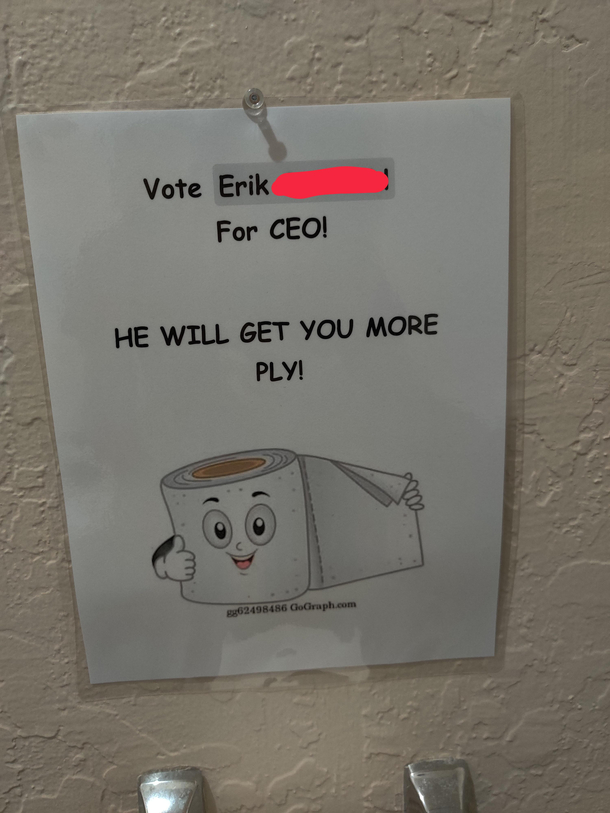 The office I work at recently switched to one ply