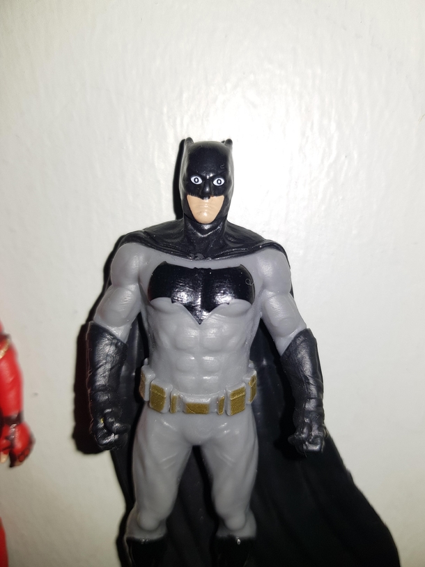 The official Justice League promotional Batman action figure sent to theaters to give to customers rBatman
