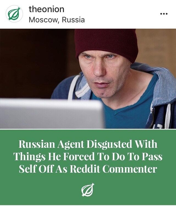 The Onion never disappoints