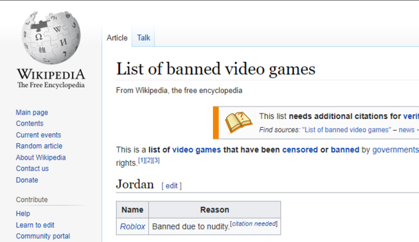 The only game they banned