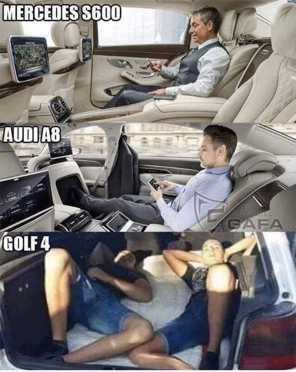 The only limo we can afford