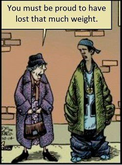 The only reason your pants should sag