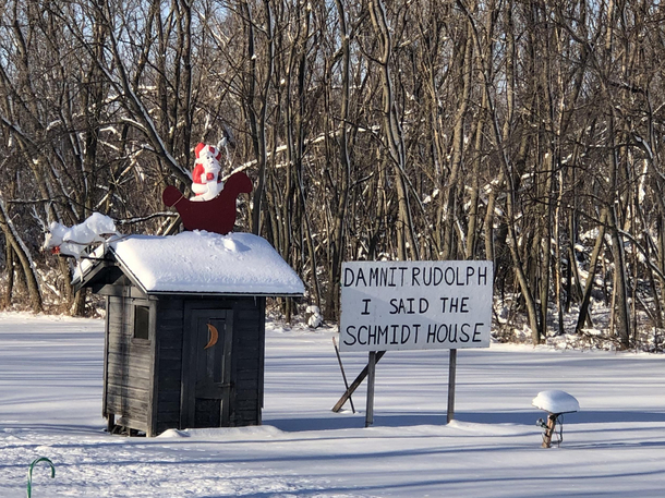 The only thing bright about Rudolph is his nose