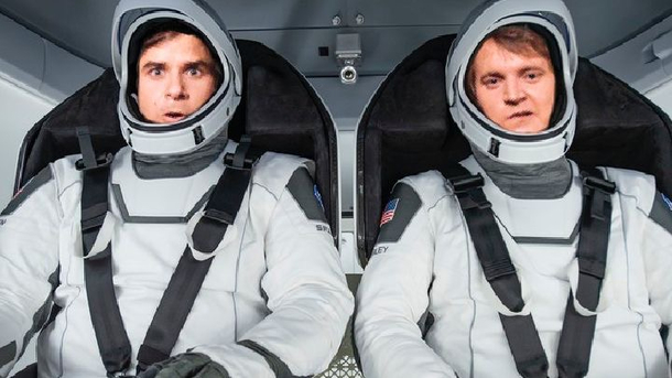 The only thing I could think of whenever they said Bob and Doug during the SpaceX launch