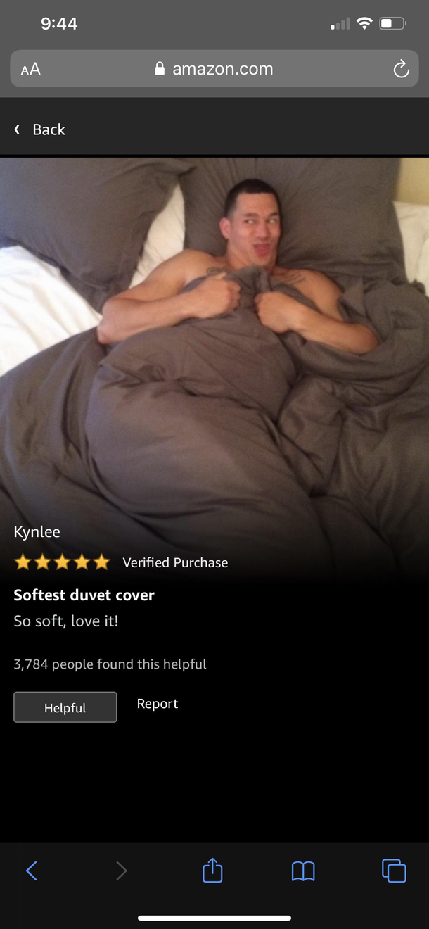 The only type of review I trust