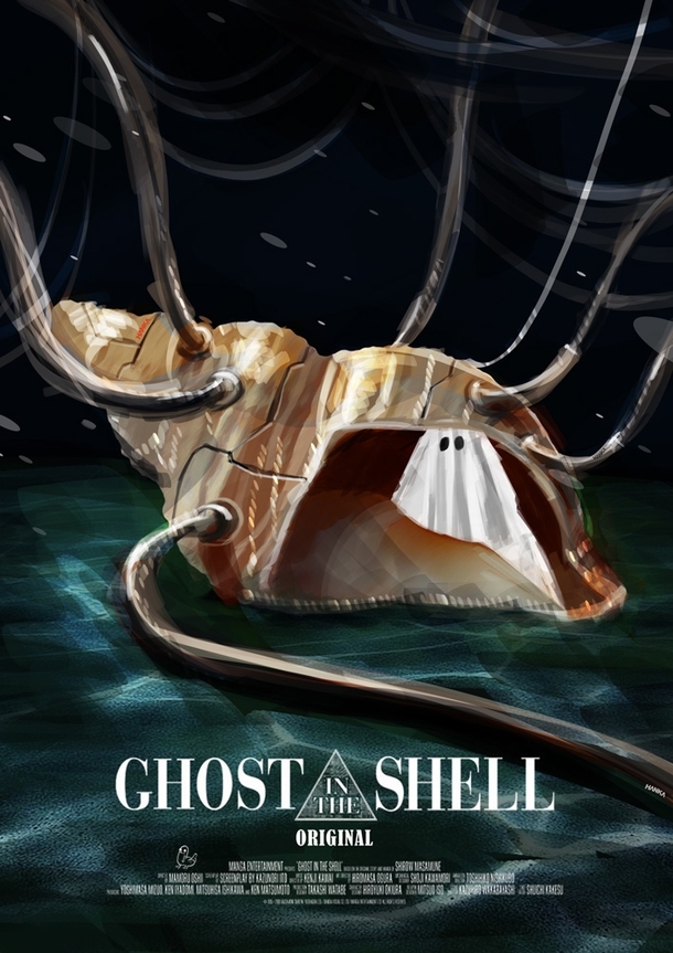 The original Ghost in the Shell poster