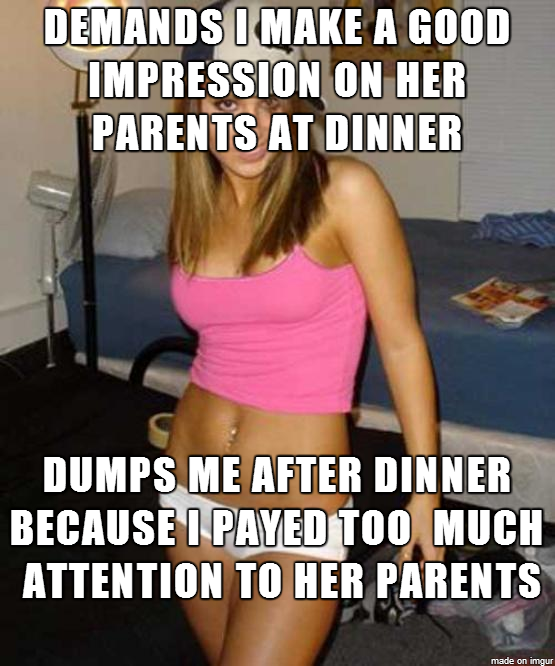 The parents were way more interesting and intelligent than their stupid spoiled daughter