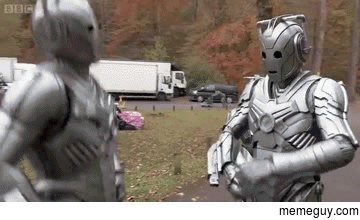 The party doesnt start till the Cybermen show up