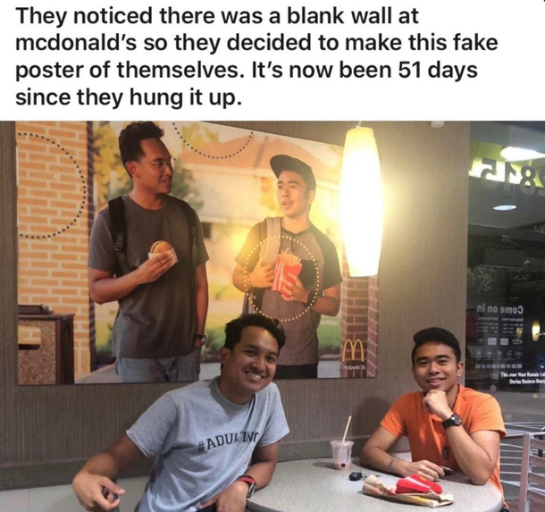 The peak of human friendship