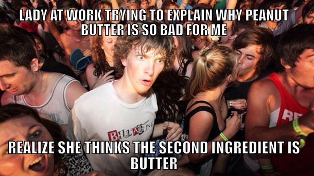 The people I work with are so stupid that it takes me days to figure out the point they are trying to make