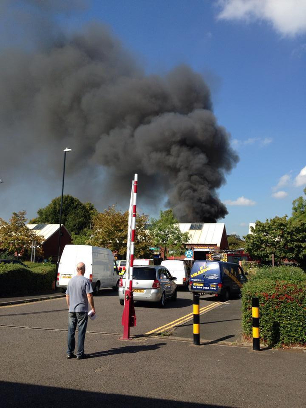 The people opposite our work once set fire to their building trying to smoke out a wasps nest in their storage The worst part The wasps survived