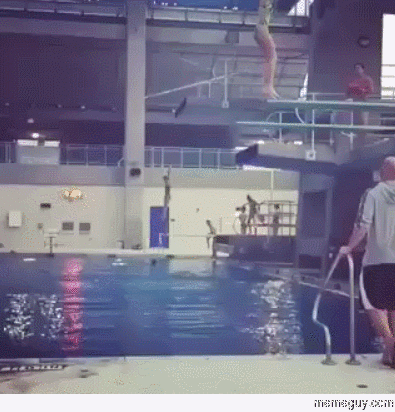 The perfect dive