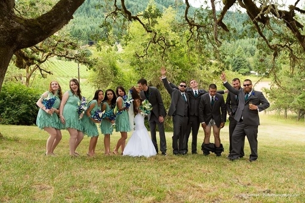 The perfect wedding photo