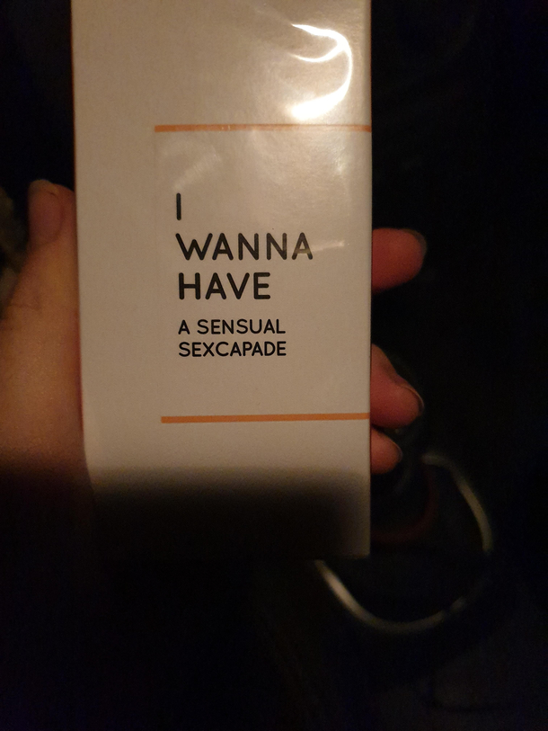 The Perfume my Grandma gave me for Christmas