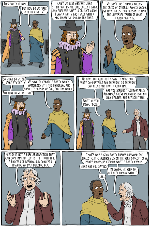 The philosophy of a good party