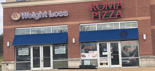 The pizza shop stole all the customers