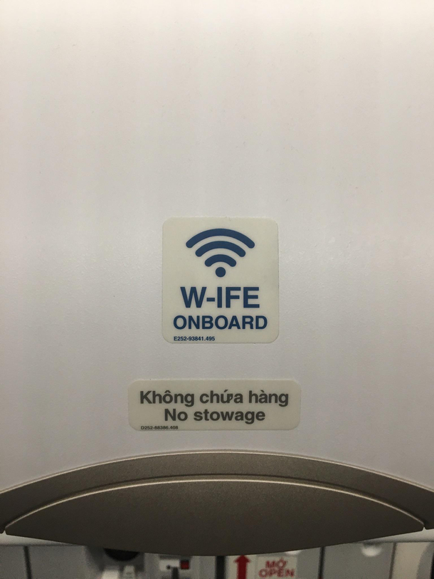 The plane for single men