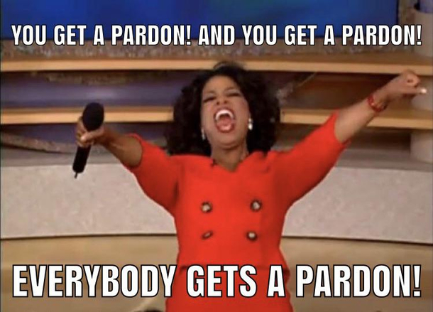 The President reportedly told staff that he would pardon them if they had to break any laws to get his border wall built before the next election