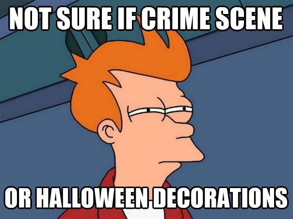 The problem with living ghetto adjacent this time of year