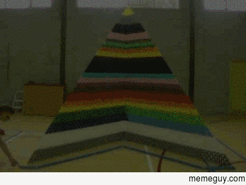 The Pyramid fall