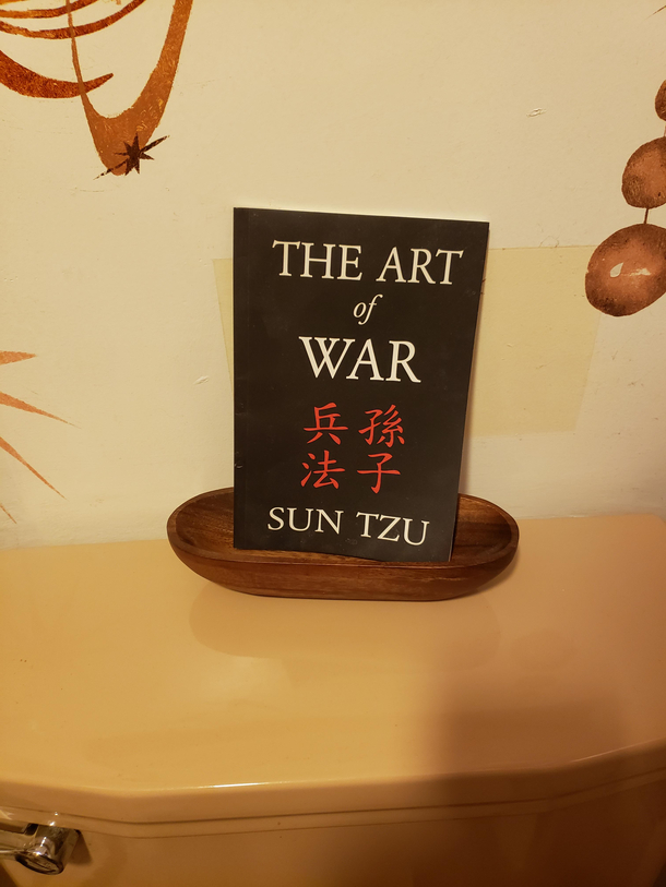 The reading material my parents decided to put in their bathroom