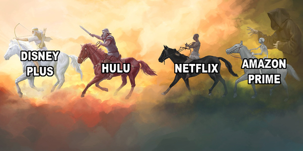 The real  horsemen of the apocalypse
