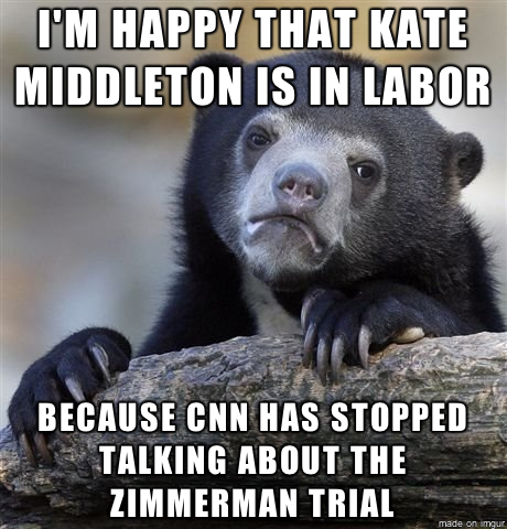 The reason Im happy Kate Middleton is in labor