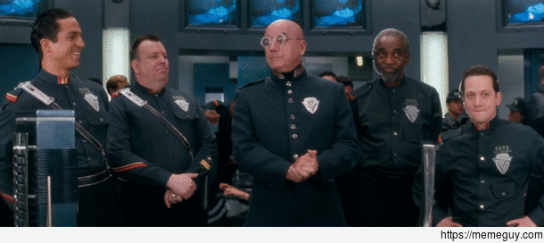 The reason they do this Handshake in Demolition Man is because they live in a post Coronavirus timeline