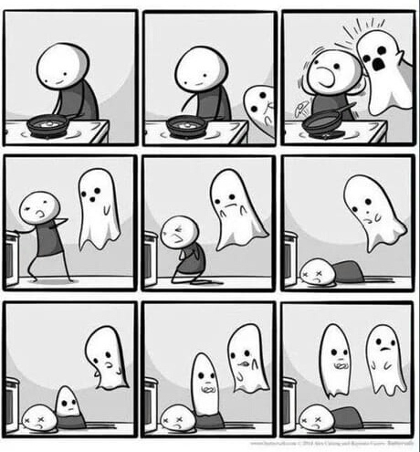 The reason why ghosts never kill you