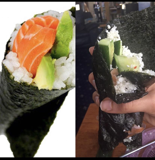 The recipe photo vs my attempt