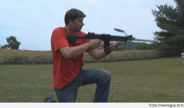 The recoil on Singapores Ultimax  LMG