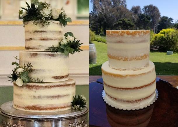 The reference picture vs the cake we got It was still frozen when we tried to cut it  hours later