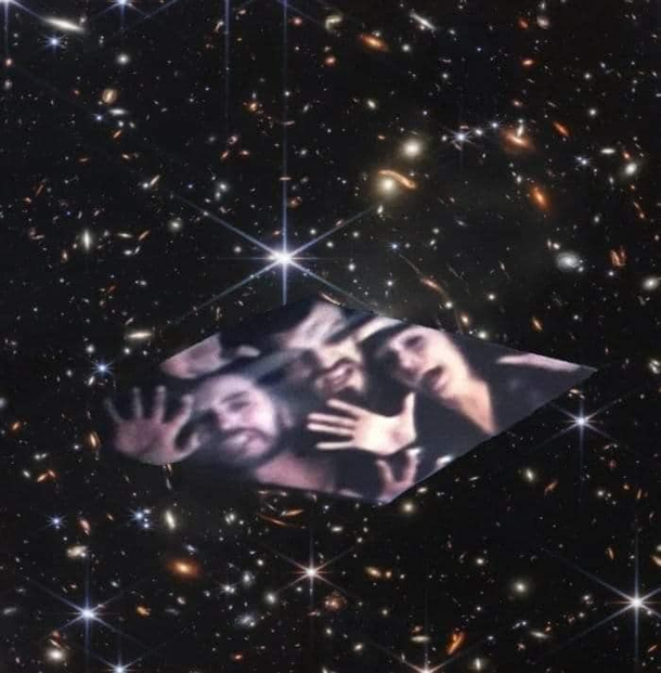 The resolution of the James Webb telescope is incredible