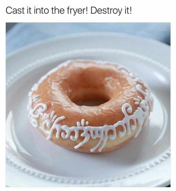 The ring tempts you
