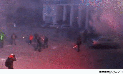 The riots in Kiev Ukraine are escalating