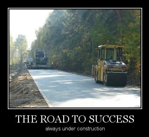 The road to success