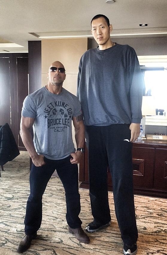 The Rock looking more like The Pebble