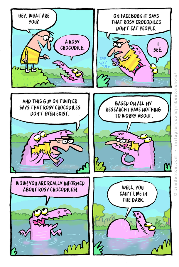 The Rosy Crocodile