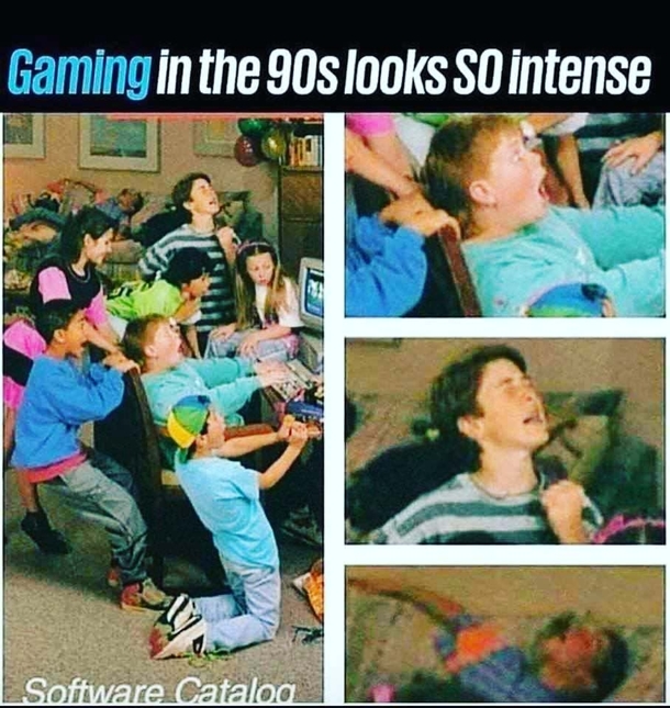 The s were intense