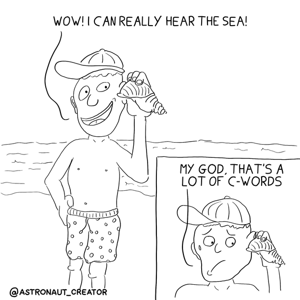 The sea