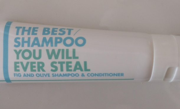 The shampoo at my hotel knows whats up