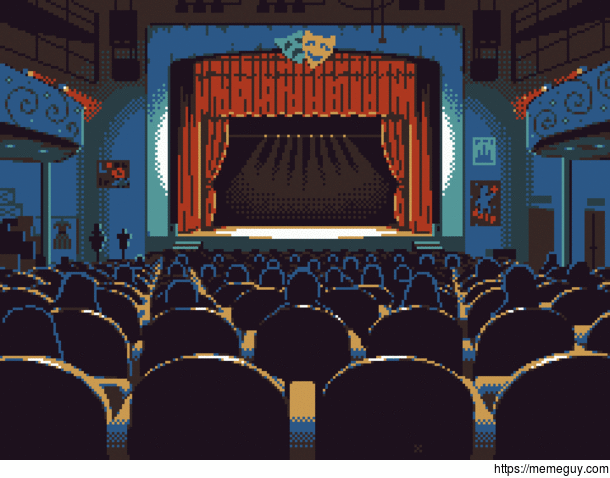 The show will start soon